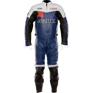 Suzuki Classic Leather Motorcycle Racing Suit